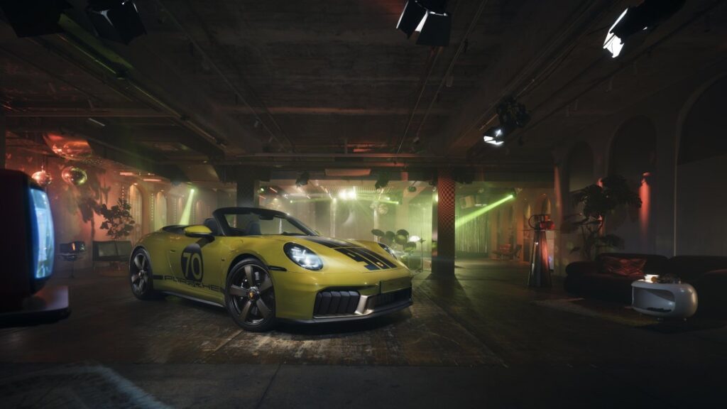 بورشه تطلق 911 سبيريت 70