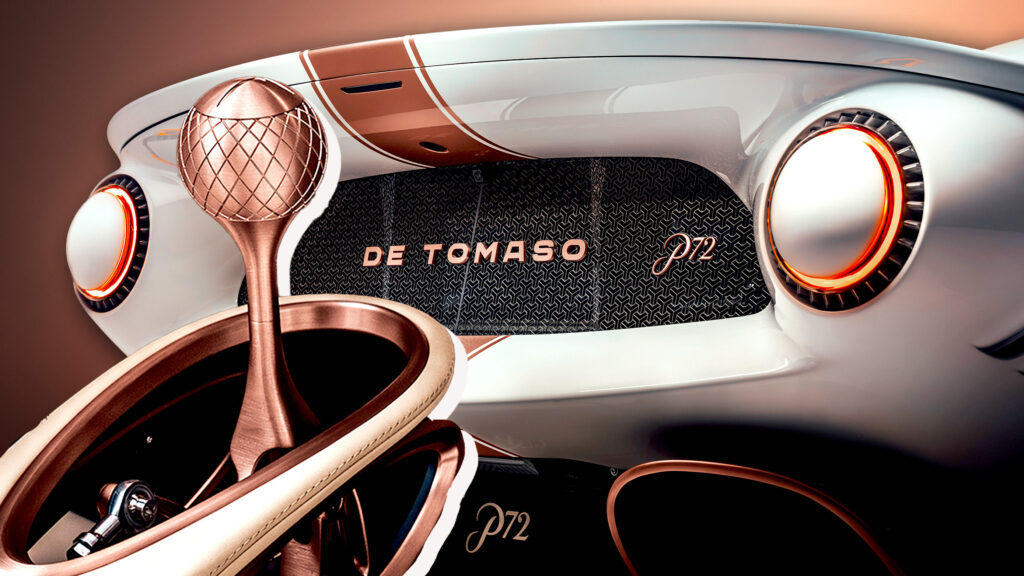الإعلان عن De Tomaso P72